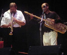 Paul Dunmall with Sala Quartet, Morocco